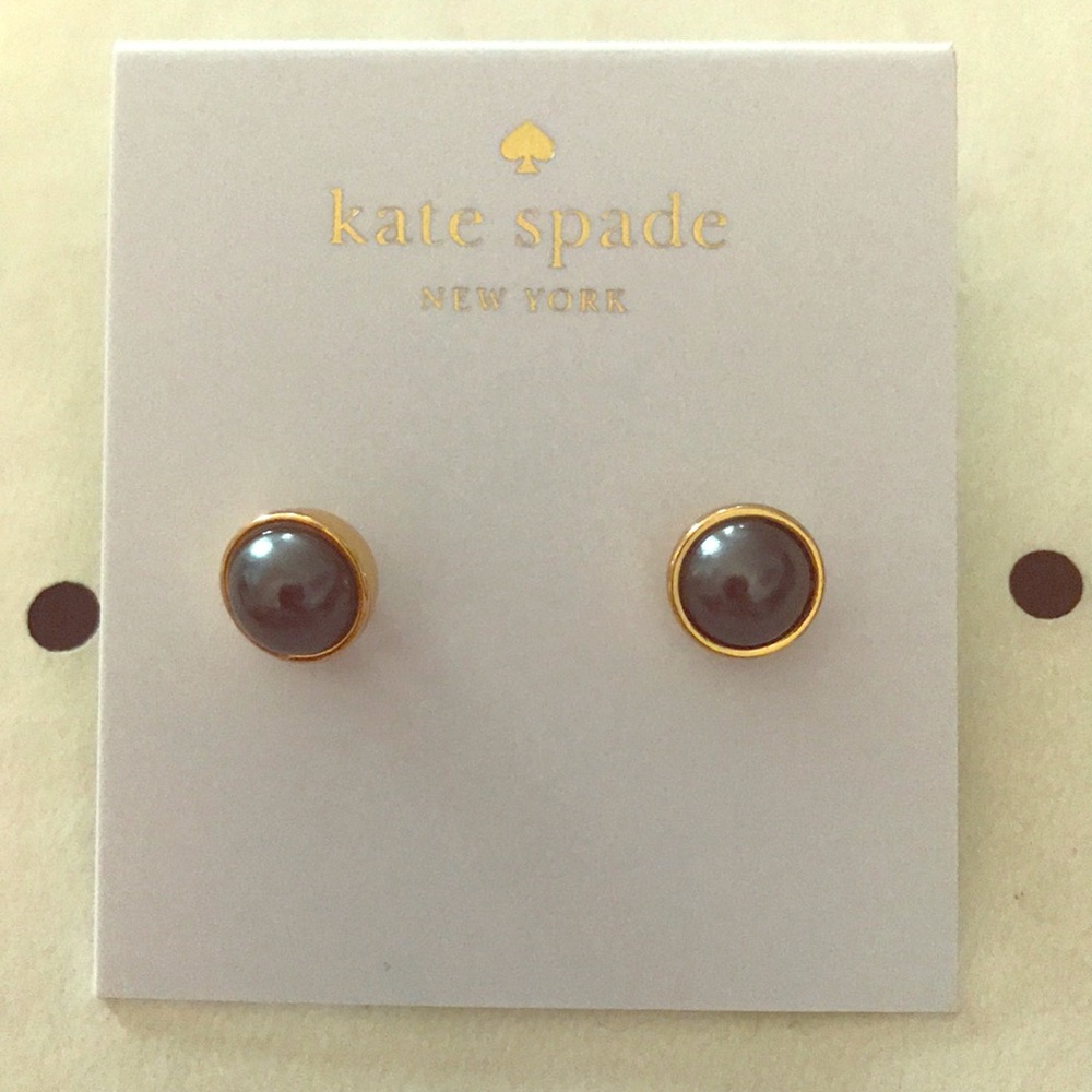 Kate Spade ♠️ New York - Gray Earrings